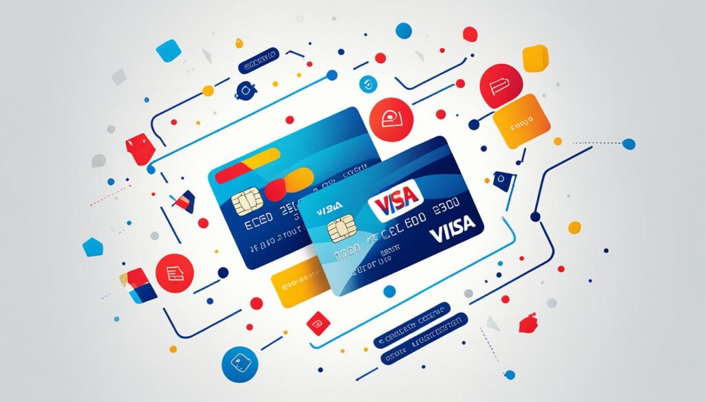 circuito di pagamento Visa e Mastercard